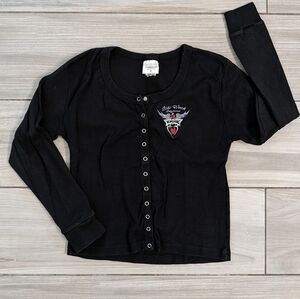 Vintage Bike Week Daytona 2001 Long Sleeve Shirt with Buttons